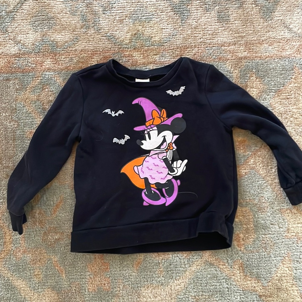 Disney Minnie Mouse Halloween Sweatshirt